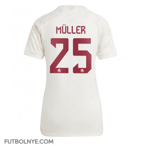 Camiseta Bayern Munich Thomas Muller #25 Tercera Equipación para mujer 2023-24 manga corta